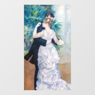 Autocollant Pour Fenêtre Pierre-Auguste Renoir - Danse à la ville