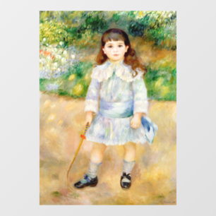 Autocollant Pour Fenêtre Pierre-Auguste Renoir - Enfant avec un fouet