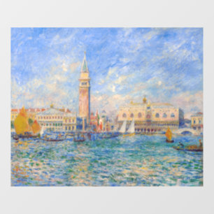 Autocollant Pour Fenêtre Pierre-Auguste Renoir - Venise, le Palais des Doge