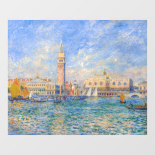 Autocollant Pour Fenêtre Pierre-Auguste Renoir - Venise, le Palais des Doge
