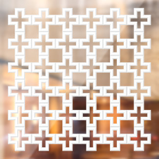 Autocollant Pour Fenêtre Plus Motif de surface incorporé