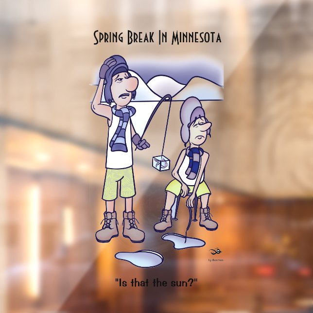 Autocollant Pour Fenêtre Printemps (Feuille 2)