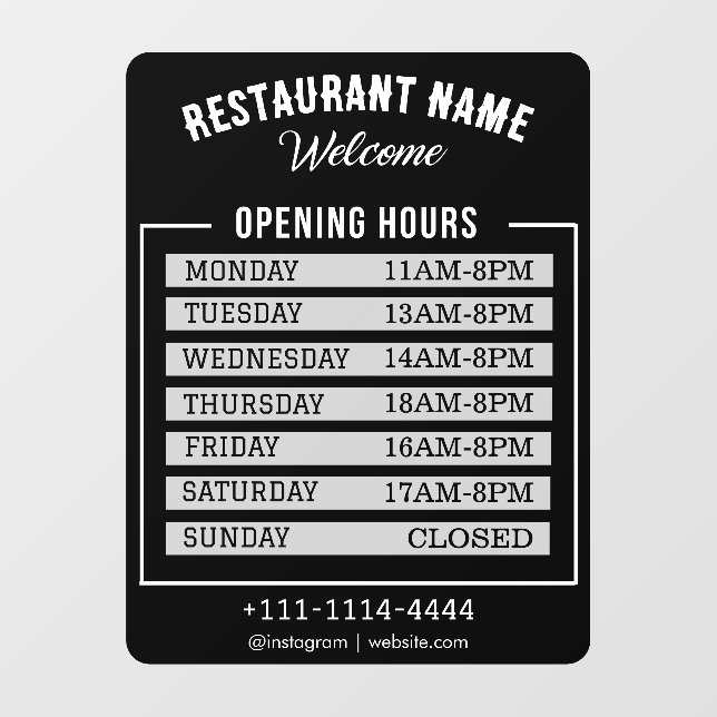 Autocollant pour fenêtre PRO (Feuille)