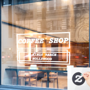 Autocollant Pour Fenêtre Publicité commerciale personnalisée promotionnelle