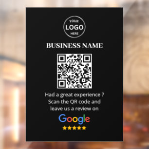 Autocollant Pour Fenêtre Qr Code Google Avis de l'entreprise