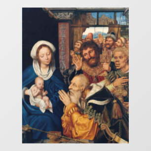 Autocollant Pour Fenêtre Quentin Matsys - L'Adoration du Magi