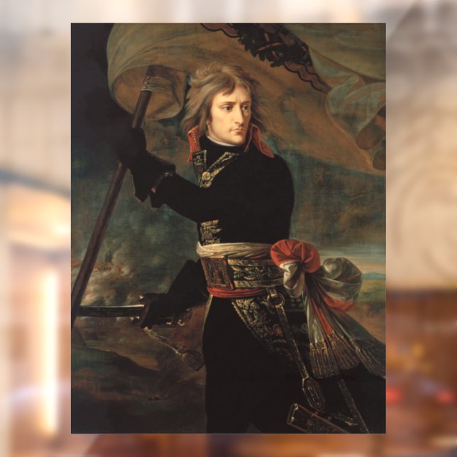 Autocollant Pour Fenêtre Rassemblement de Napoléon Bonaparte à la bataille  (Feuille 2)