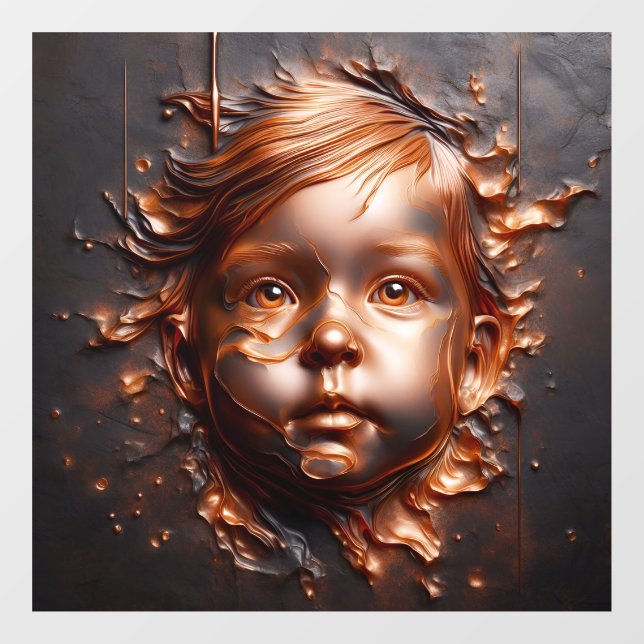 Autocollant Pour Fenêtre Rêves de cuivre de fenêtre d'innocence Classer (Feuille)