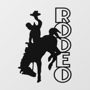 Autocollant Pour Fenêtre Rodéo