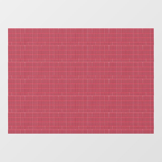 Autocollant Pour Fenêtre Ruby Red (Feuille)
