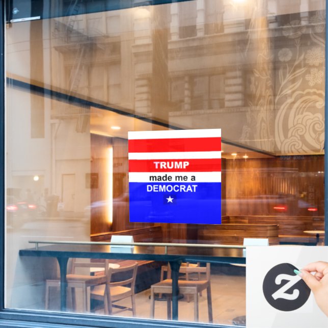 Autocollant Pour Fenêtre Rump Made (Fenêtre de café)