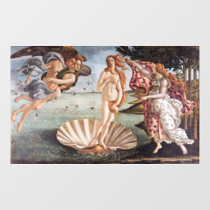 Autocollant Pour Fenêtre Sandro Botticelli - Naissance de Vénus