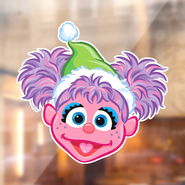 Autocollant Pour Fenêtre Santa Hat Abby (Feuille 2)