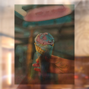 Autocollant Pour Fenêtre Saveur de crème glacée