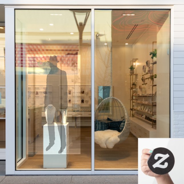 Autocollant pour fenêtre Shadow Hatman de 1,8 m de (Vitrine du magasin)