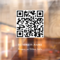 Site Web de code QR Lien de script blanc Affaires