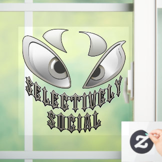 Autocollant Pour Fenêtre Socialement sélectif