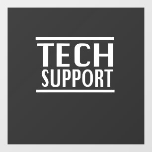 Autocollant Pour Fenêtre Soutien technologique Doge Gouvernement Trump Humo