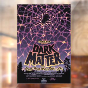Autocollant Pour Fenêtre Spider Cosmic Web, Galaxie d'Halloween des horreur