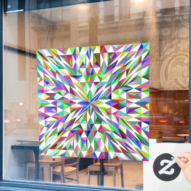 Autocollant Pour Fenêtre Starlight (Fenêtre de café)