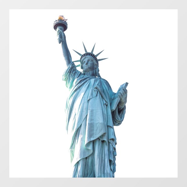 Autocollant Pour Fenêtre Statue de la liberté (Feuille)