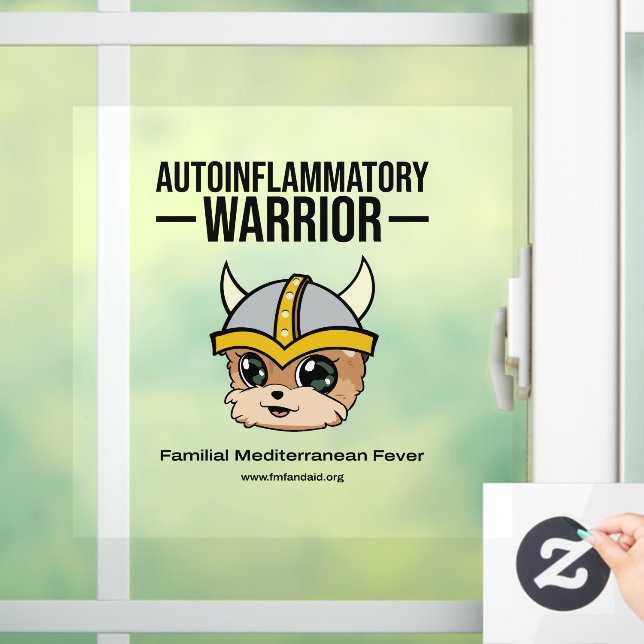 Autocollant Pour Fenêtre Sticker de fenêtre guerrier FMF (Maison)