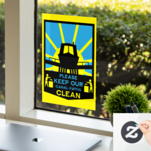 Autocollant Pour Fenêtre Stickers Et Signes De Bateau Étroite