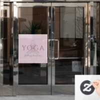 Studio de Yoga Pose du Lotus Minimaliste