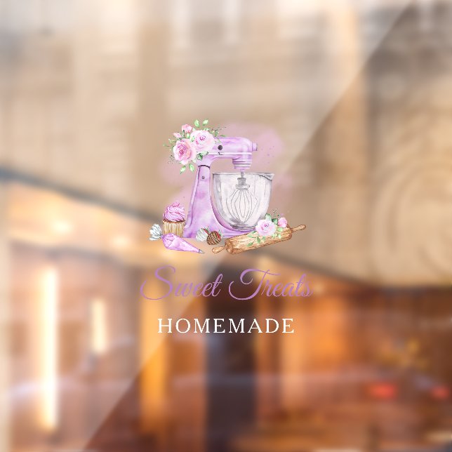 Autocollant Pour Fenêtre Sweet Traits Purple (Feuille 2)