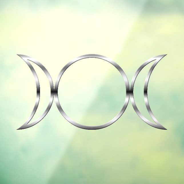 Autocollant Pour Fenêtre Symbole de déesse païenne déchue (Feuille 3)