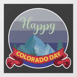 Autocollant Pour Fenêtre SYMBOLE DE LA JOURNÉE DU Colorado
