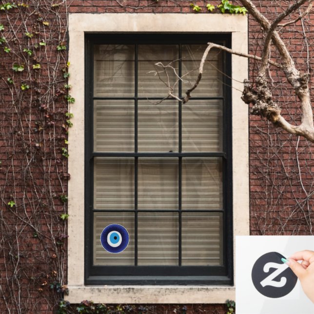 Autocollant Pour Fenêtre Symbole de la perle bleue Amulet (Fenêtre d'accueil)