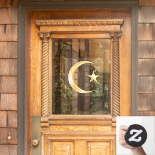 Autocollant Pour Fenêtre Symbole Islam : fenêtre Clôture