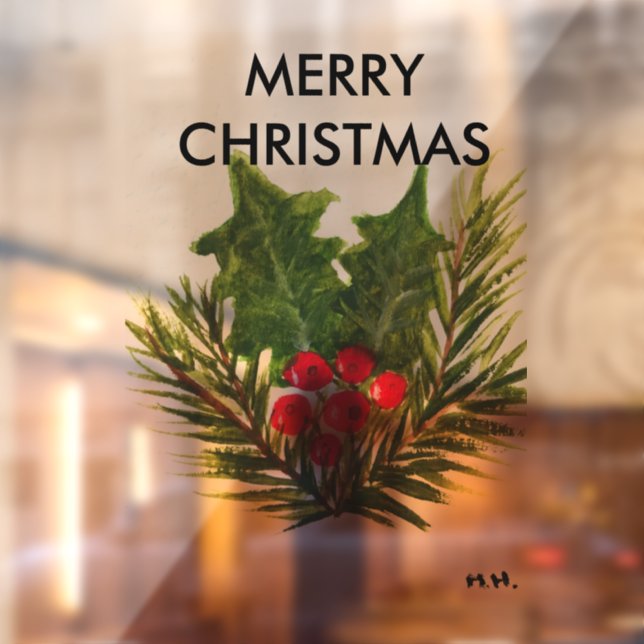 Autocollant Pour Fenêtre Taille : 20 po x 30 po, Style : Conception transpa (Feuille 2)