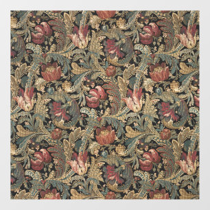 Autocollant Pour Fenêtre Tapisserie florale Vintage riche Brocade Damask 19
