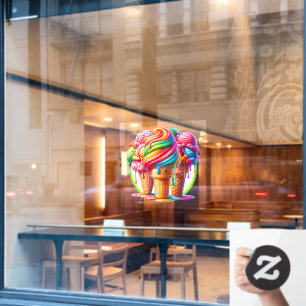 Autocollant Pour Fenêtre Thème de crème glacée - So Yummy!