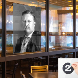 Autocollant Pour Fenêtre Theodore Roosevelt Teddy Président républicain