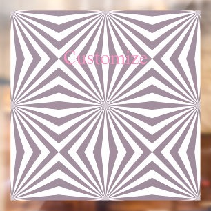 Autocollant Pour Fenêtre Thunder_Cove de Starburst Abstrait