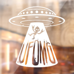 AUTOCOLLANT POUR FENÊTRE UFOMG