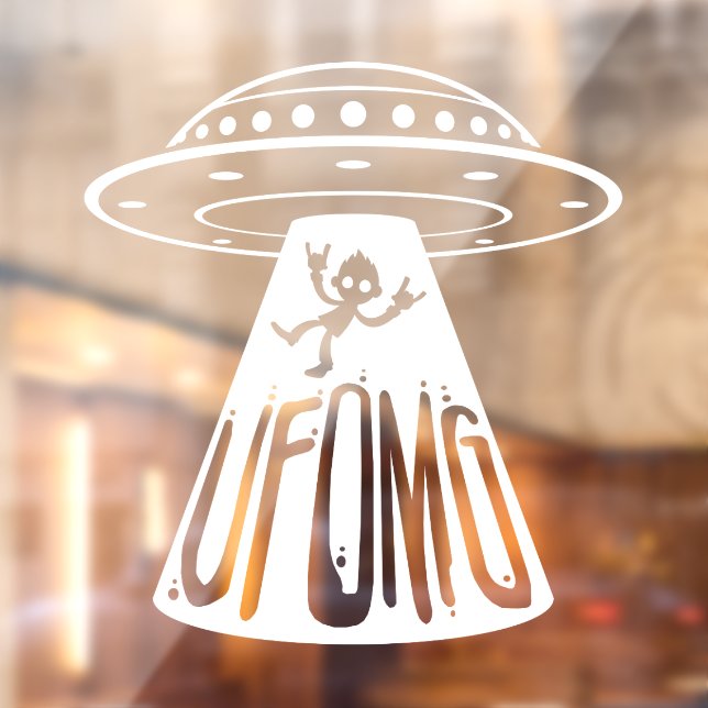 AUTOCOLLANT POUR FENÊTRE UFOMG (Feuille 2)