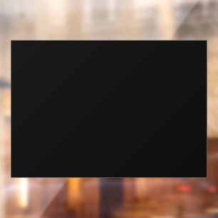 Autocollant Pour Fenêtre Une image complètement noire avec une texture subt