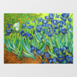 Autocollant Pour Fenêtre Van Gogh Irises<br><div class="desc">Cling de fenêtre avec la peinture à l’huile de Vincent van Gogh Irises (1889). Inspirée pendant son séjour dans un asile,  cette vie morte représente de beaux iris bleus dans différentes nuances. Un grand cadeau pour les amateurs de post-impressionnisme et d'art hollandais.</div>