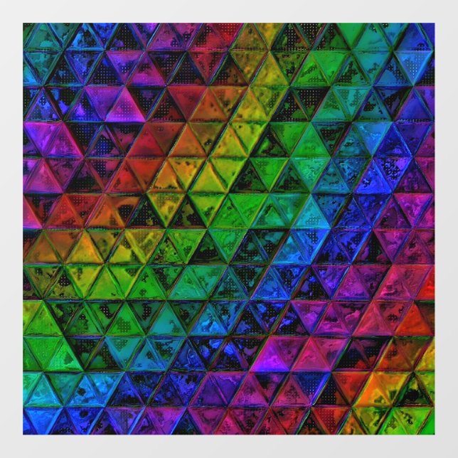 Autocollant Pour Fenêtre Verre de la fierté  (Feuille)