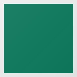 Autocollant Pour Fenêtre Vert bouteille (couleur solide)