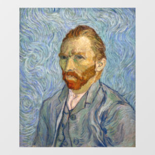 Autocollant Pour Fenêtre Vincent Van Gogh - Autoportrait