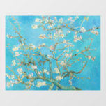 Autocollant Pour Fenêtre Vincent van Gogh - Fleur d'amandes<br><div class="desc">Almond Blossom / Branches with Almond Blossom - Vincent van Gogh,  Oil on Canvas,  1890</div>