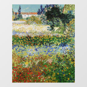 Autocollant Pour Fenêtre Vincent van Gogh - Flower Garden