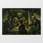 Autocollant Pour Fenêtre Vincent van Gogh - Les mangeurs de pommes de terre<br><div class="desc">Les mangeurs de pommes de terre - Vincent van Gogh,  1885</div>