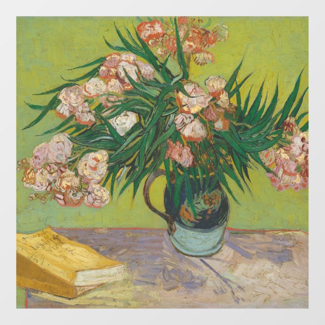 Autocollant Pour Fenêtre Vincent Van Gogh Oleander (Feuille)