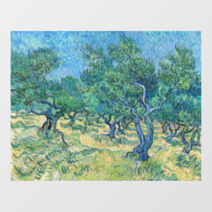 Autocollant Pour Fenêtre Vincent van Gogh - Olive Grove